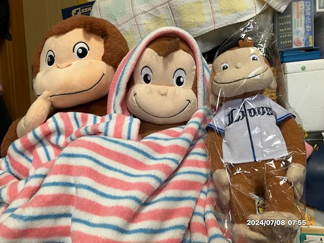Amazon.co.jp: とってもキュートなぬいぐるみ おさるのジョージ ギガ